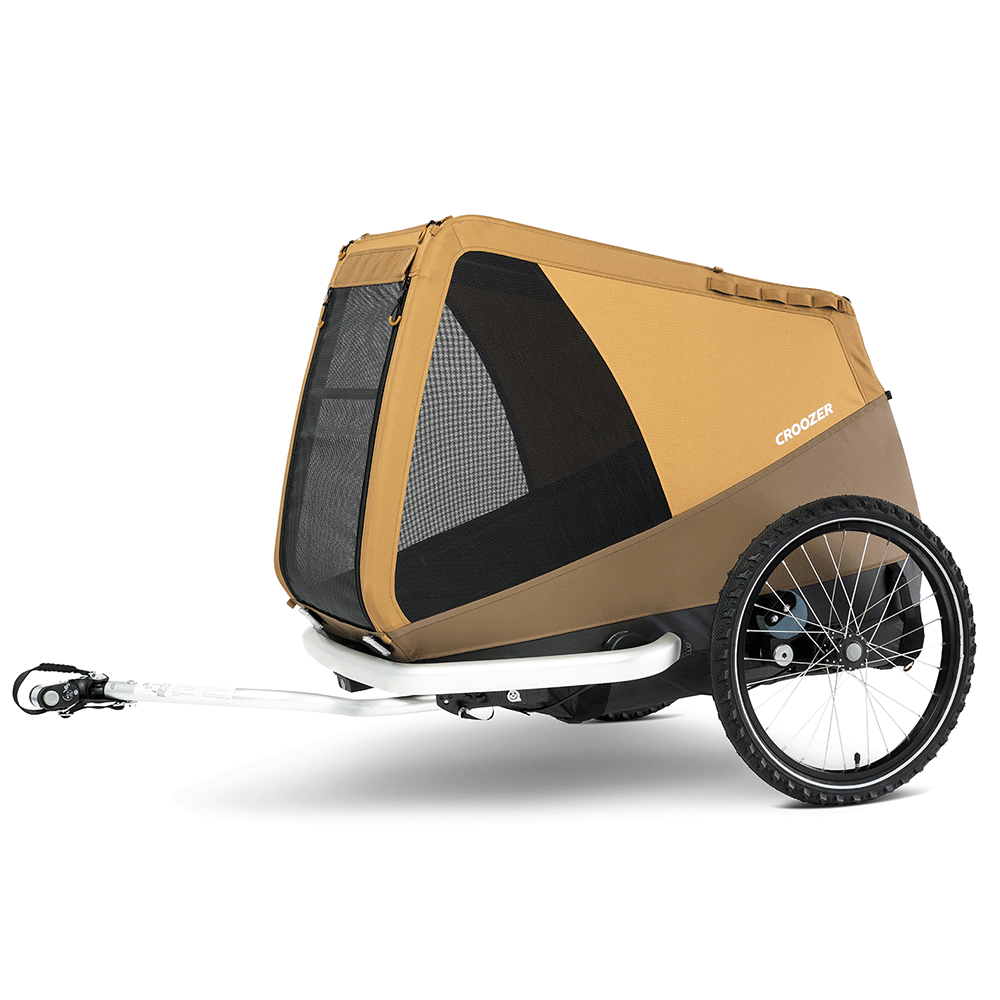 Croozer Dog Mikke 2025 Hundeanhänger - Sundown yellow